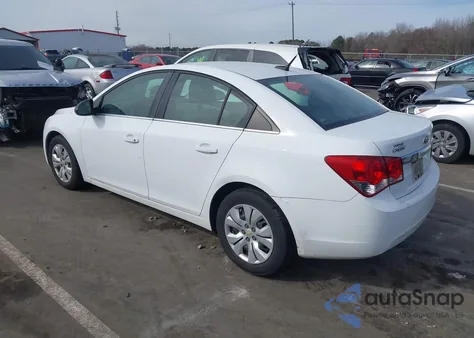 2012 Chevrolet Cruze Ls z USA, uszkodzony, nr VIN 1G1PC5SH7C7292904